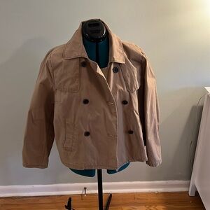 Old Navy short trench coat.